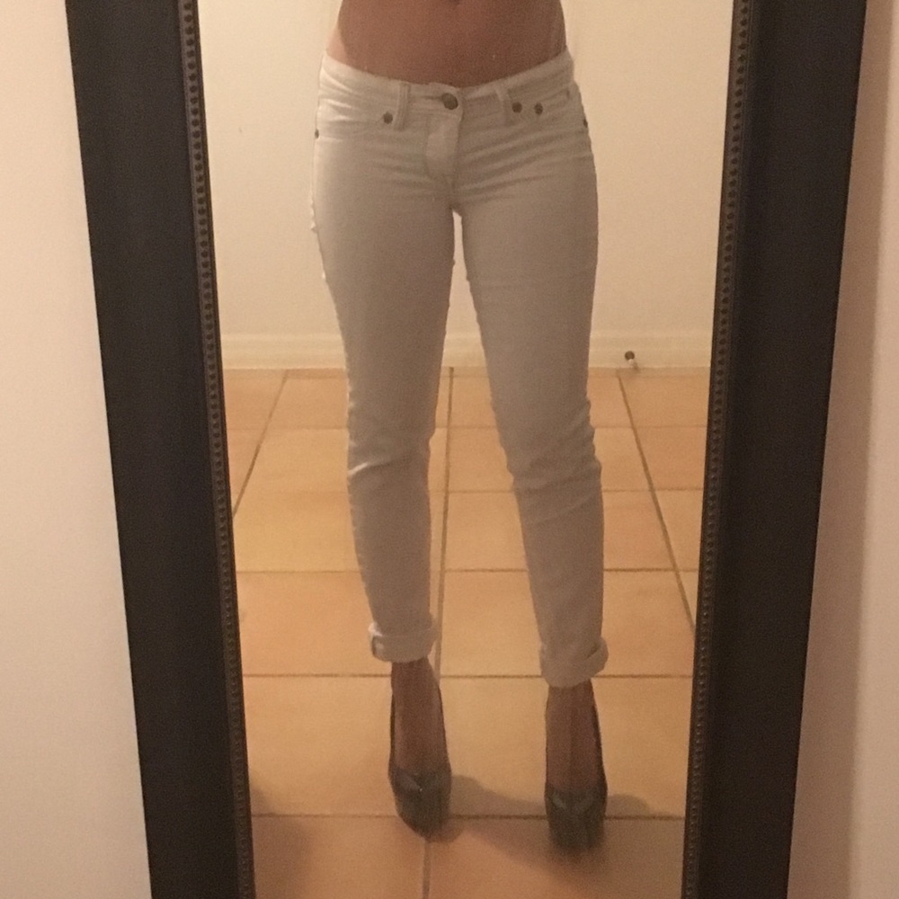 White Denim Jeans